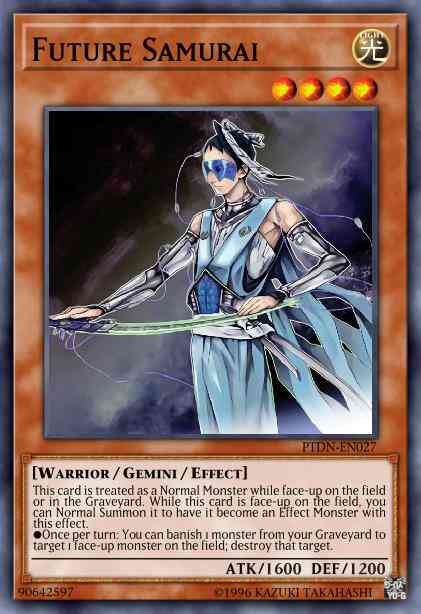 Future Samurai - PTDN-EN027 - Rare - Unlimited
