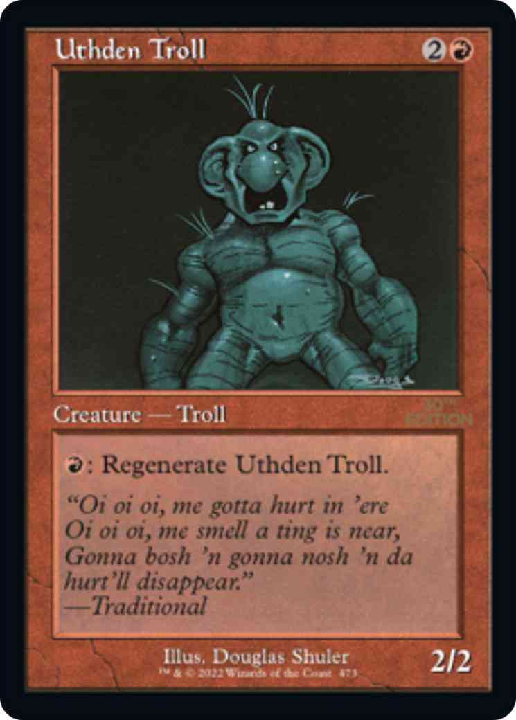 Uthden Troll [473] [Retro Frame] [30th Anniversary Edition] [Non-Foil]
