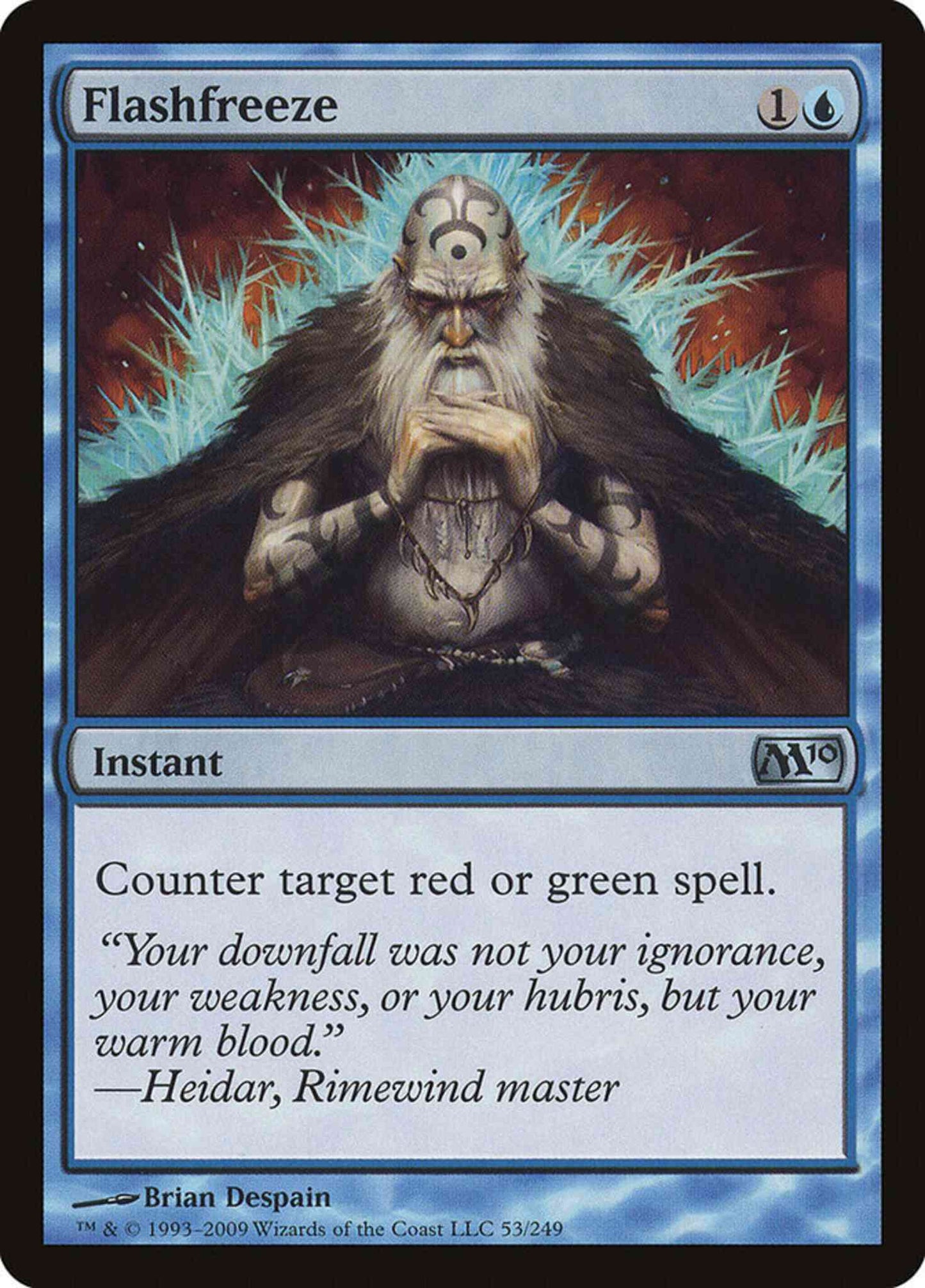 Flashfreeze [53] [Magic 2010] [Non-Foil]