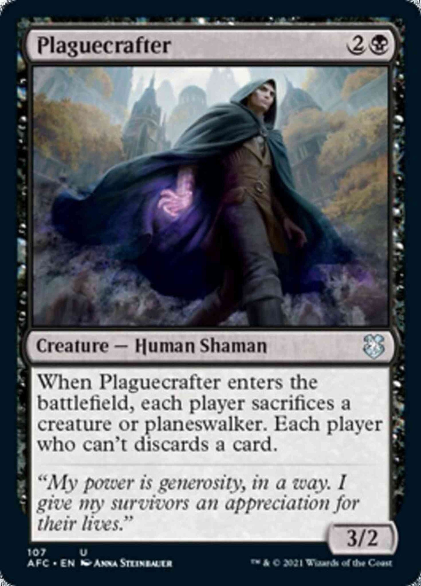 Plaguecrafter [107] [Adventures in the Forgotten Realms Commander] [Non-Foil]