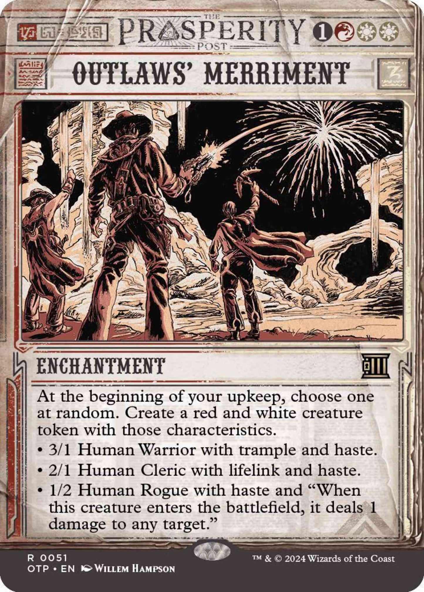 Outlaws' Merriment [51] [Breaking News Showcase] [Breaking News] [Non-Foil]