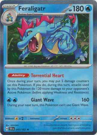 Feraligatr - 041/162 - Rare [sv05-041] [Holo]