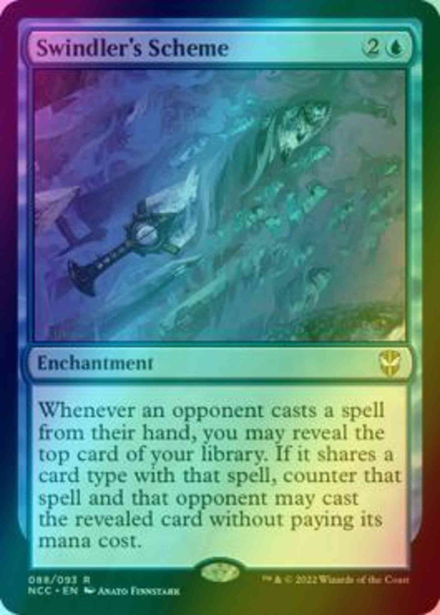 Swindler's Scheme [88] [Streets of New Capenna: Commander] [Foil]