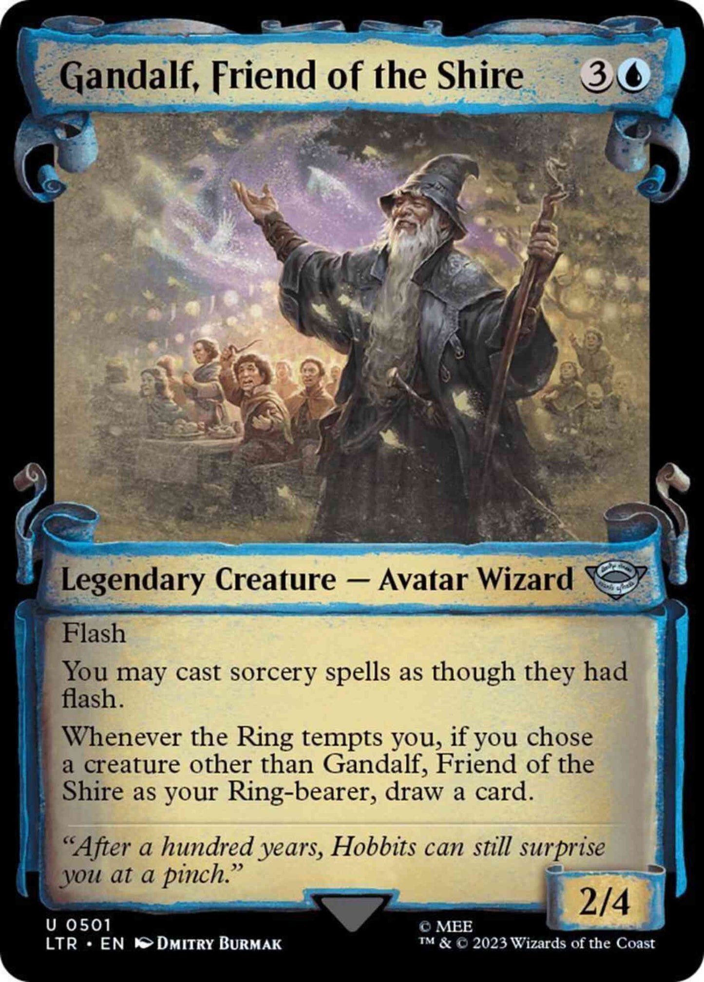 Gandalf, Friend of the Shire [501] [Scrolls Showcase] [The Lord of the Rings: Tales of Middle-earth] [Non-Foil]