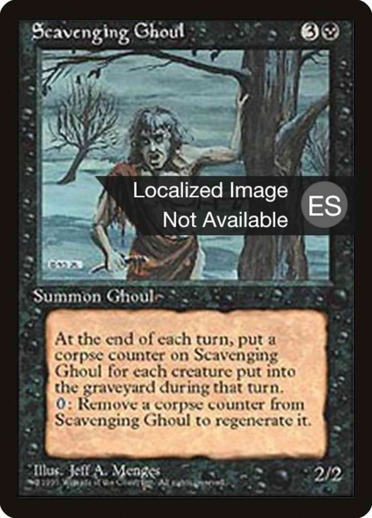Scavenging Ghoul - Spanish [159] [Fourth Edition Black Border: Spanish] [Non-Foil]