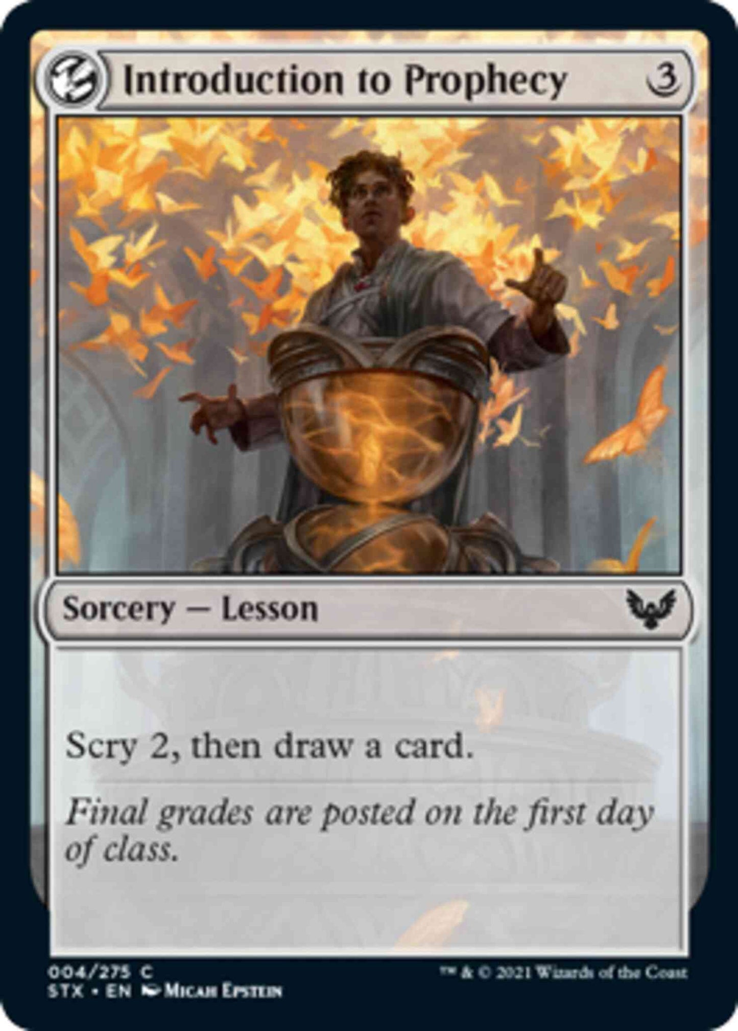 Introduction to Prophecy [4] [Strixhaven: School of Mages] [Non-Foil]