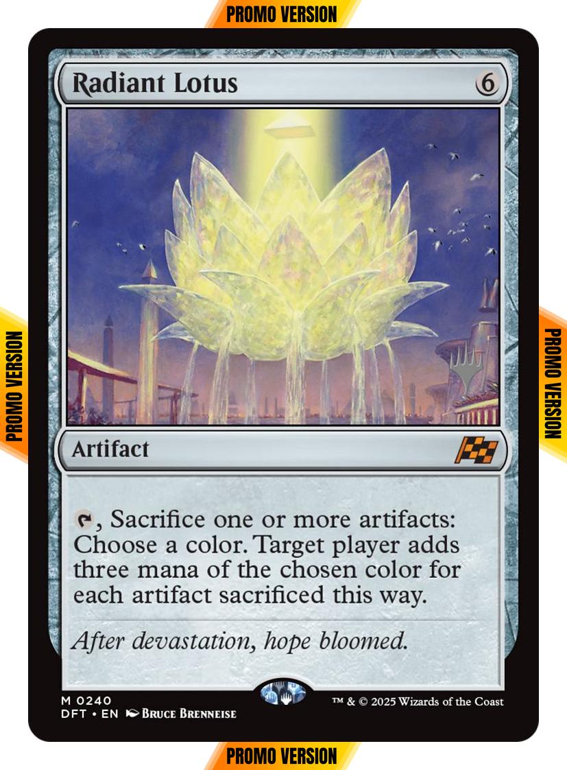 Radiant Lotus [240p] [Promo Pack] [Aetherdrift: Promos] [Non-Foil]