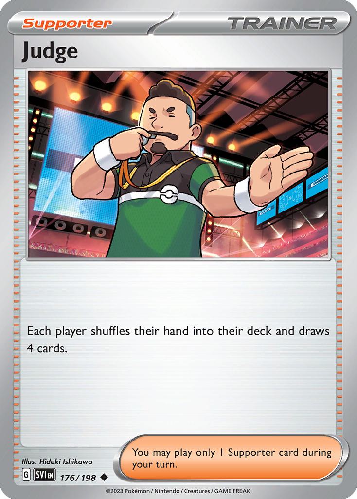 Judge - 176/198 - Uncommon [sv01-176] [Non-Holo]