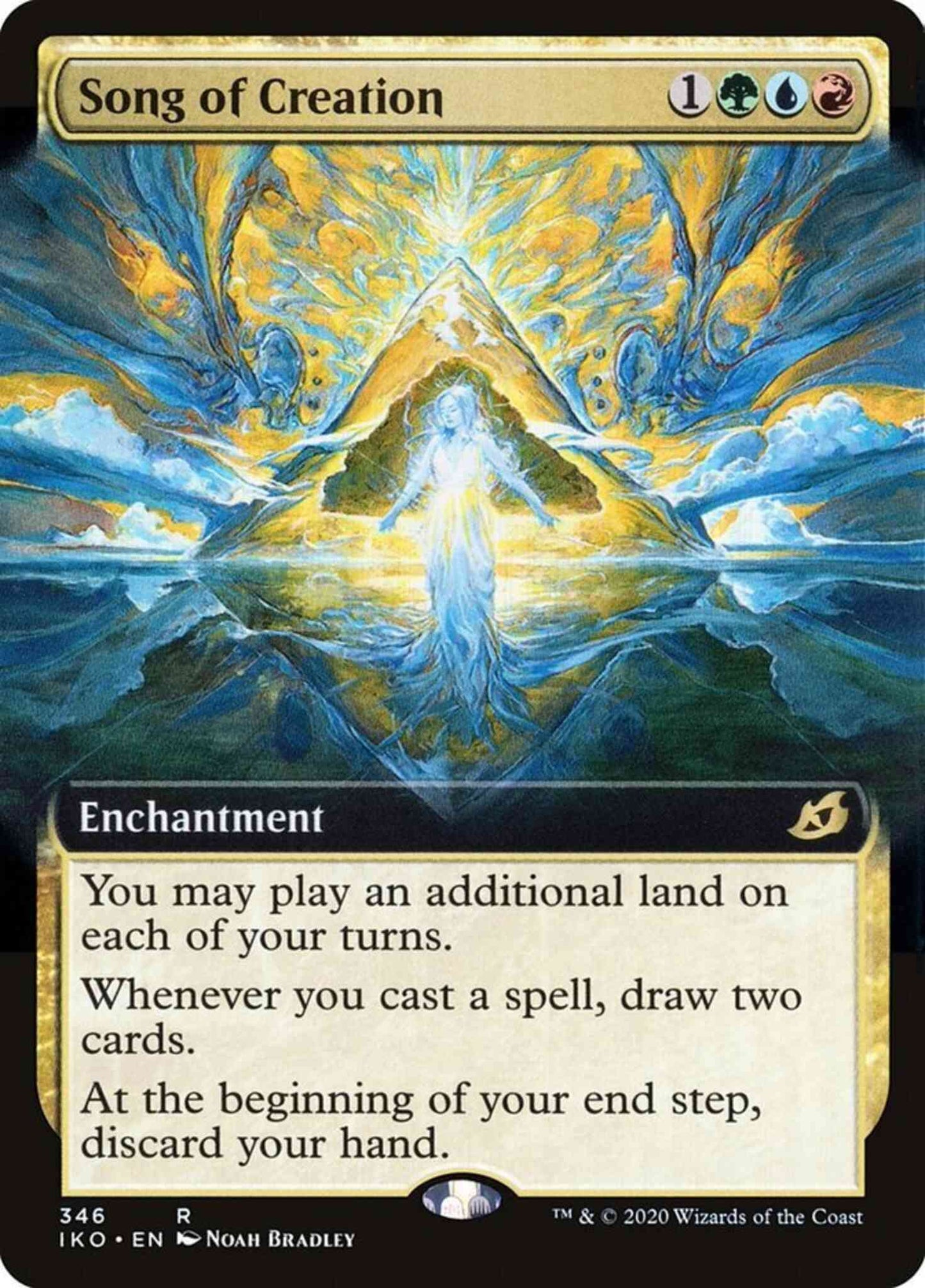 Song of Creation [346] [Extended Art] [Ikoria: Lair of Behemoths] [Non-Foil]