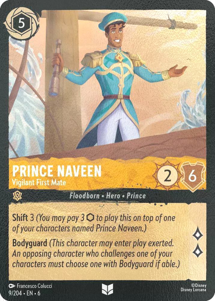 Prince Naveen - Vigilant First Mate - 9/204 [Azurite Sea] [Cold Foil]