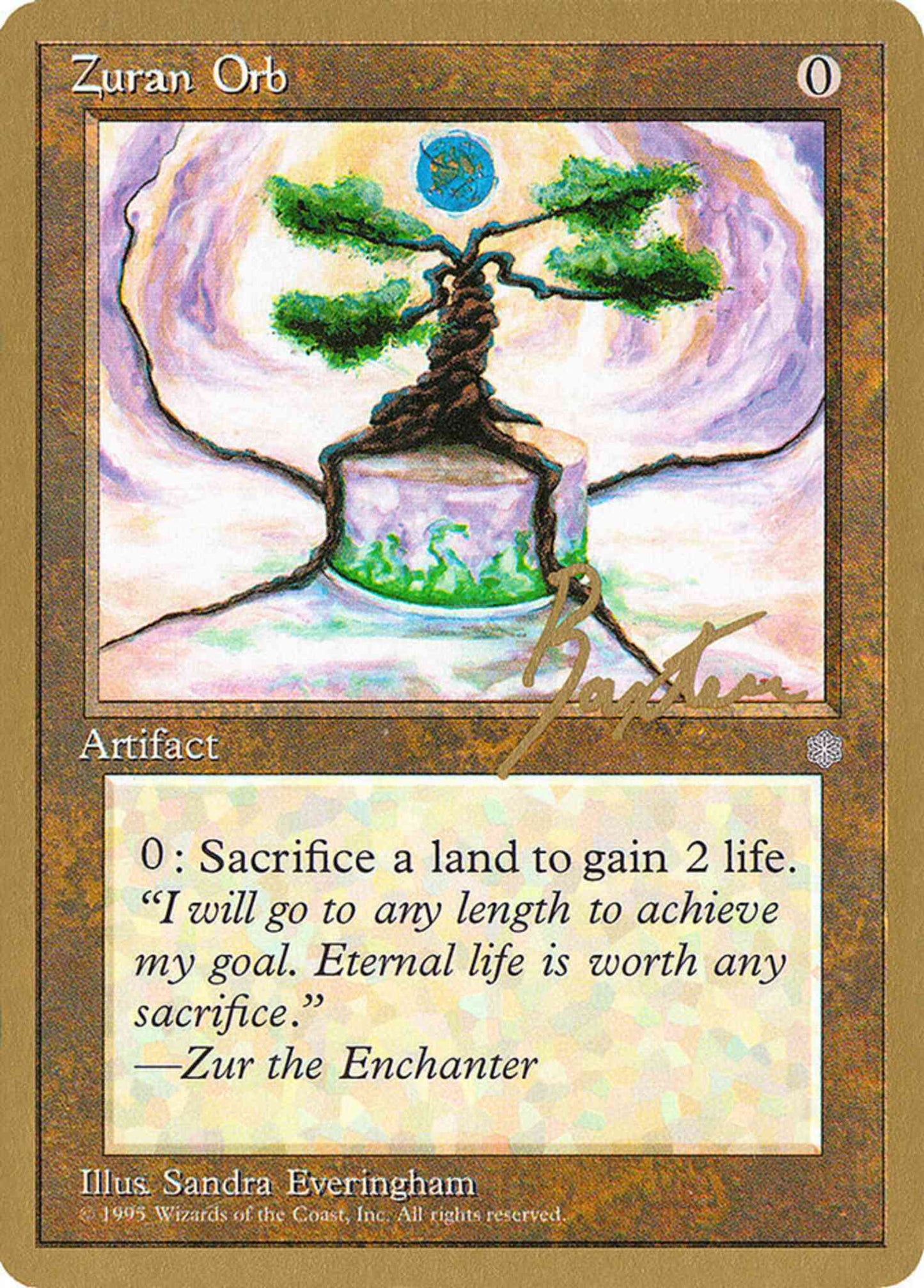Zuran Orb [gb350] [George Baxter] [Pro Tour Collector Set] [Non-Foil]