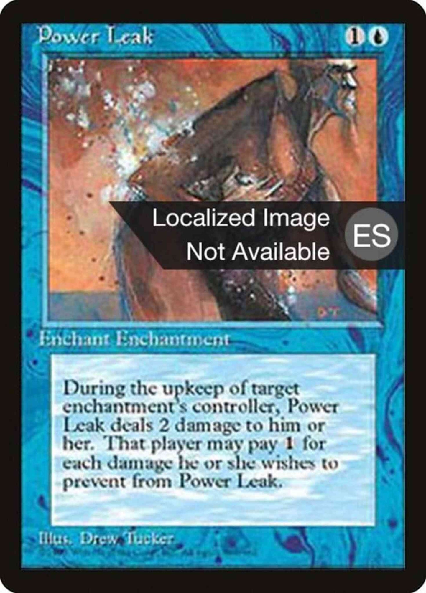 Power Leak - Korean [92] [Fourth Edition Black Border: Korean] [Non-Foil]