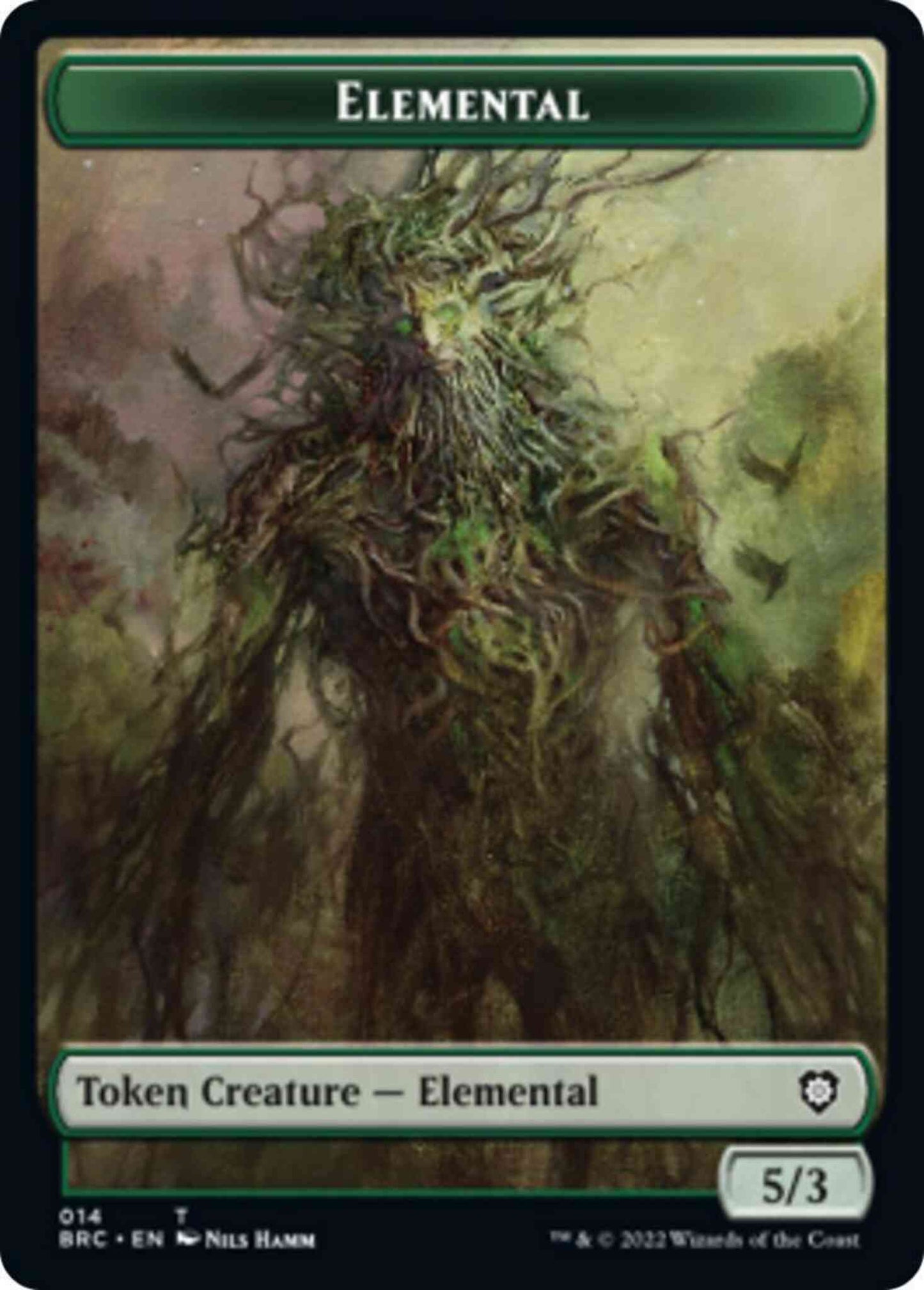 Elemental Token [14] [The Brothers' War: Commander: Tokens] [Non-Foil]