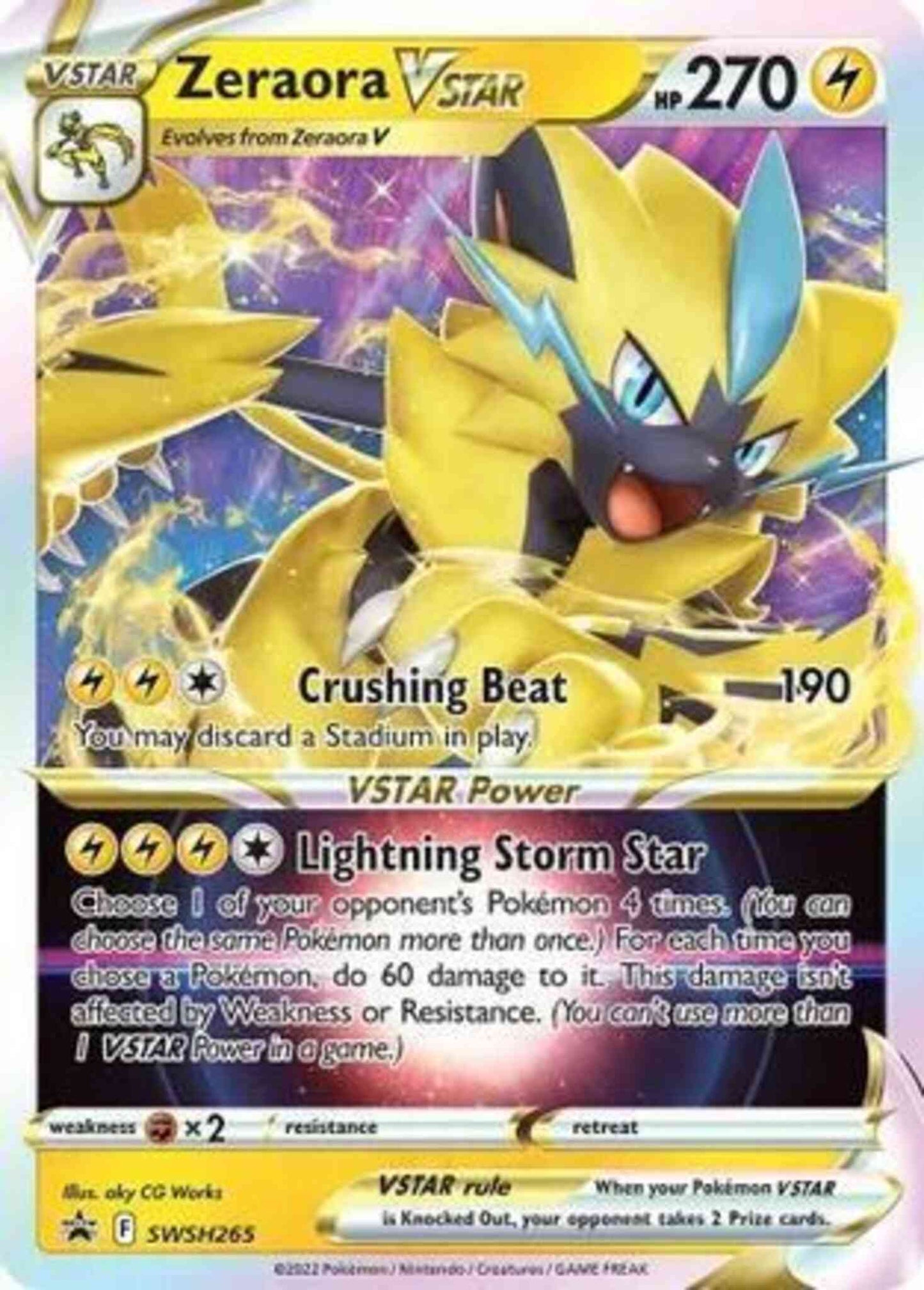 Zeraora VSTAR - SWSH265 - Promo [swshp-SWSH265] [Ultra]