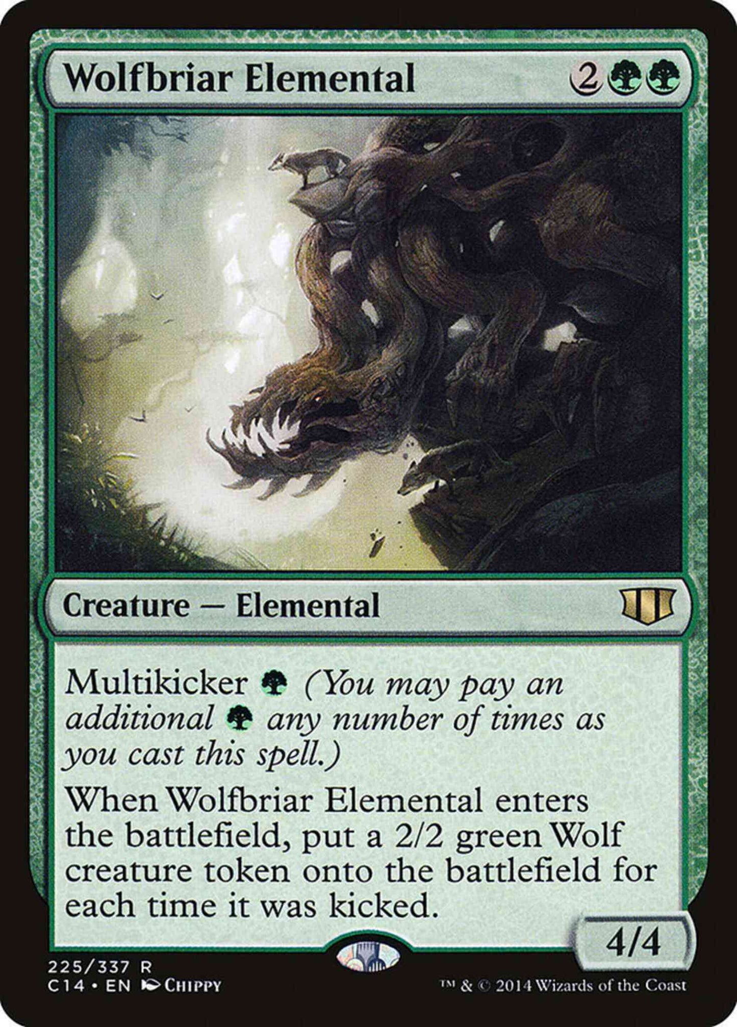 Wolfbriar Elemental [225] [Commander 2014] [Non-Foil]