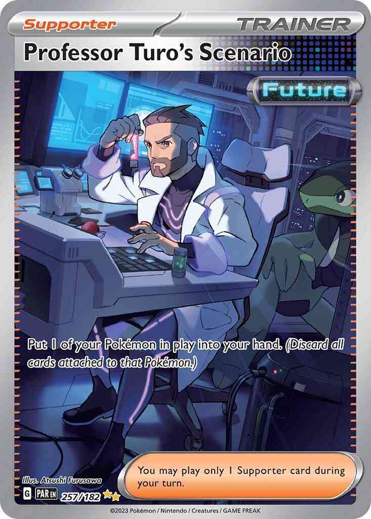 Professor Turo's Scenario - 257/182 - Special Illustration Rare [sv04-257] [Ultra]