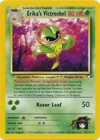 Erika's Victreebel - 26/132 - Rare - Unlimited [gym1U-26] [Non-Holo]