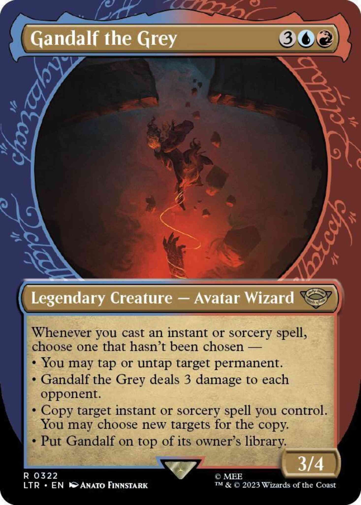 Gandalf the Grey [322] [Ring Showcase] [The Lord of the Rings: Tales of Middle-earth] [Non-Foil]