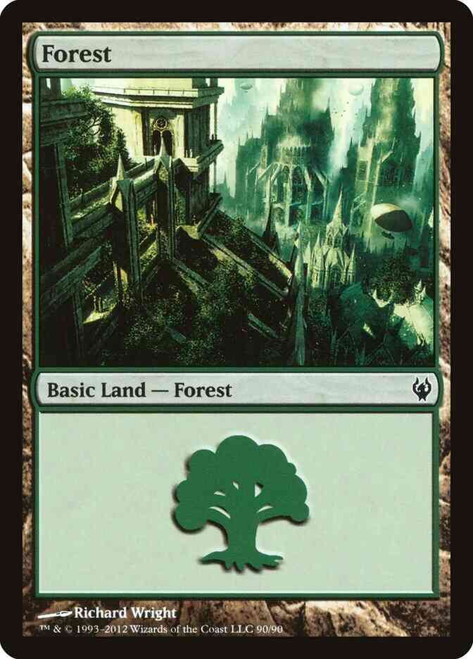 Forest [90] [Duel Decks Izzet vs Golgari] [Non-Foil]
