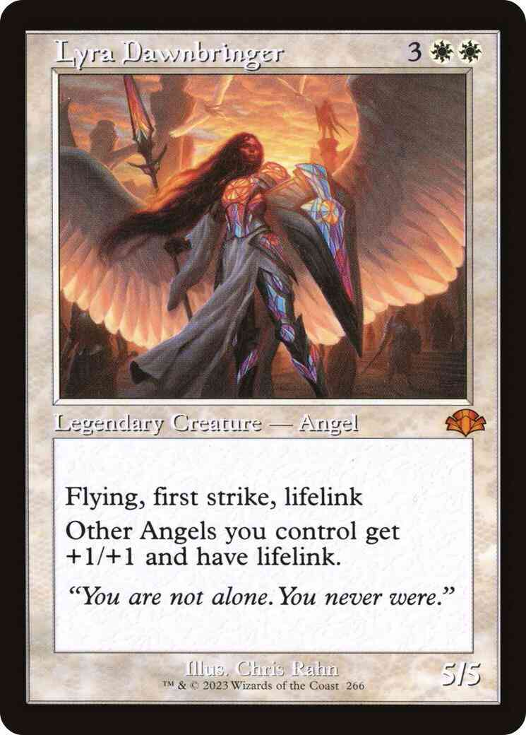 Lyra Dawnbringer [266] [Retro Frame] [Dominaria Remastered] [Non-Foil]