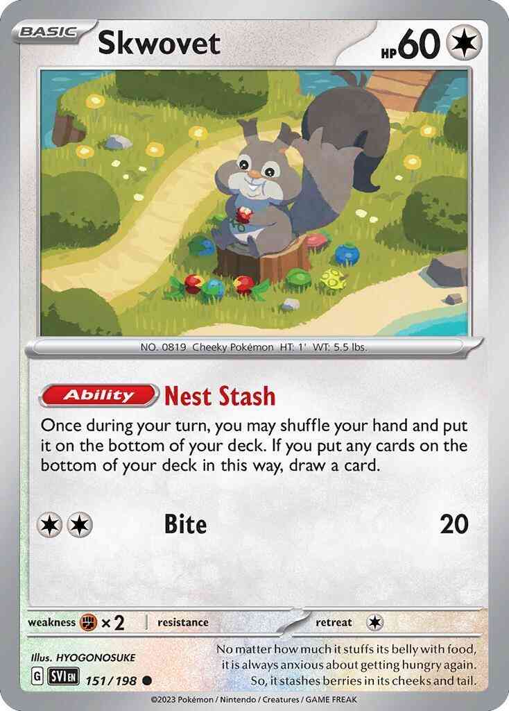 Skwovet - 151/198 - Common [sv01-151] [Non-Holo]