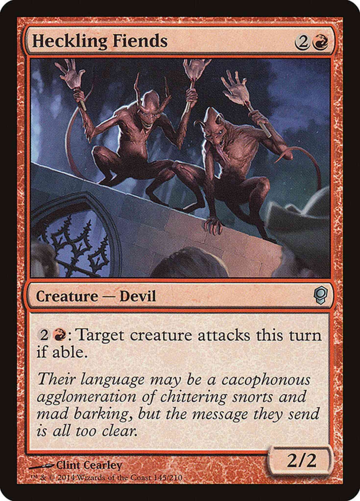 Heckling Fiends [145] [Conspiracy] [Non-Foil]