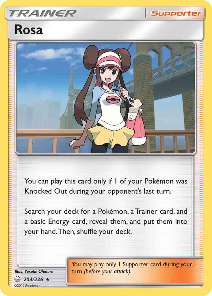 Rosa - 204/236 - Rare Holo [sm12-204] [Holo]