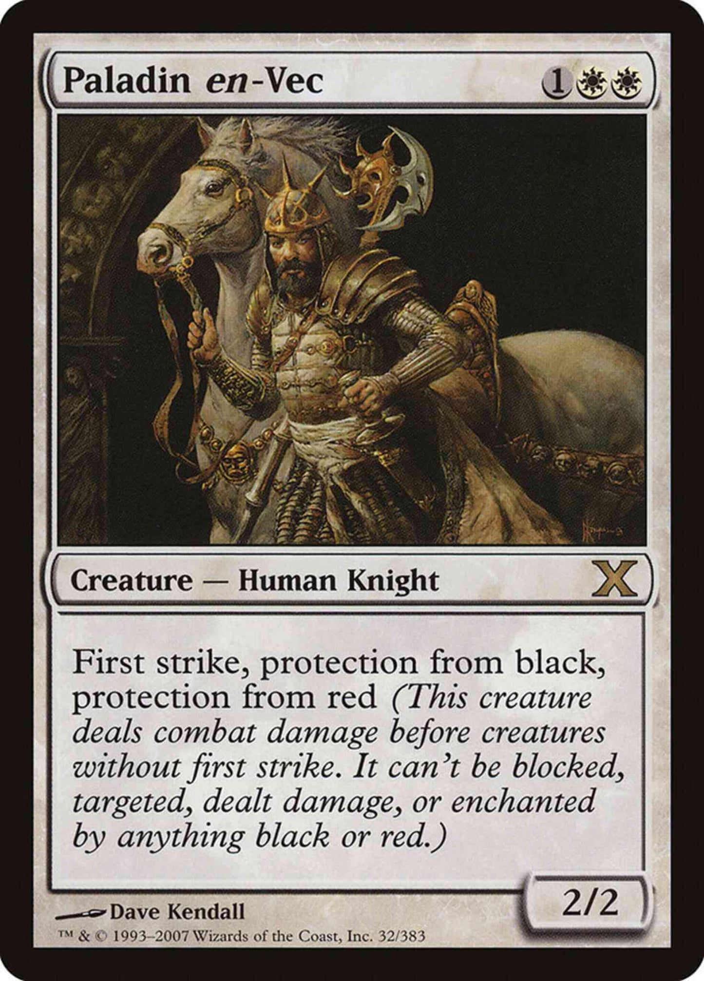 Paladin en-Vec [32] [Tenth Edition] [Non-Foil]