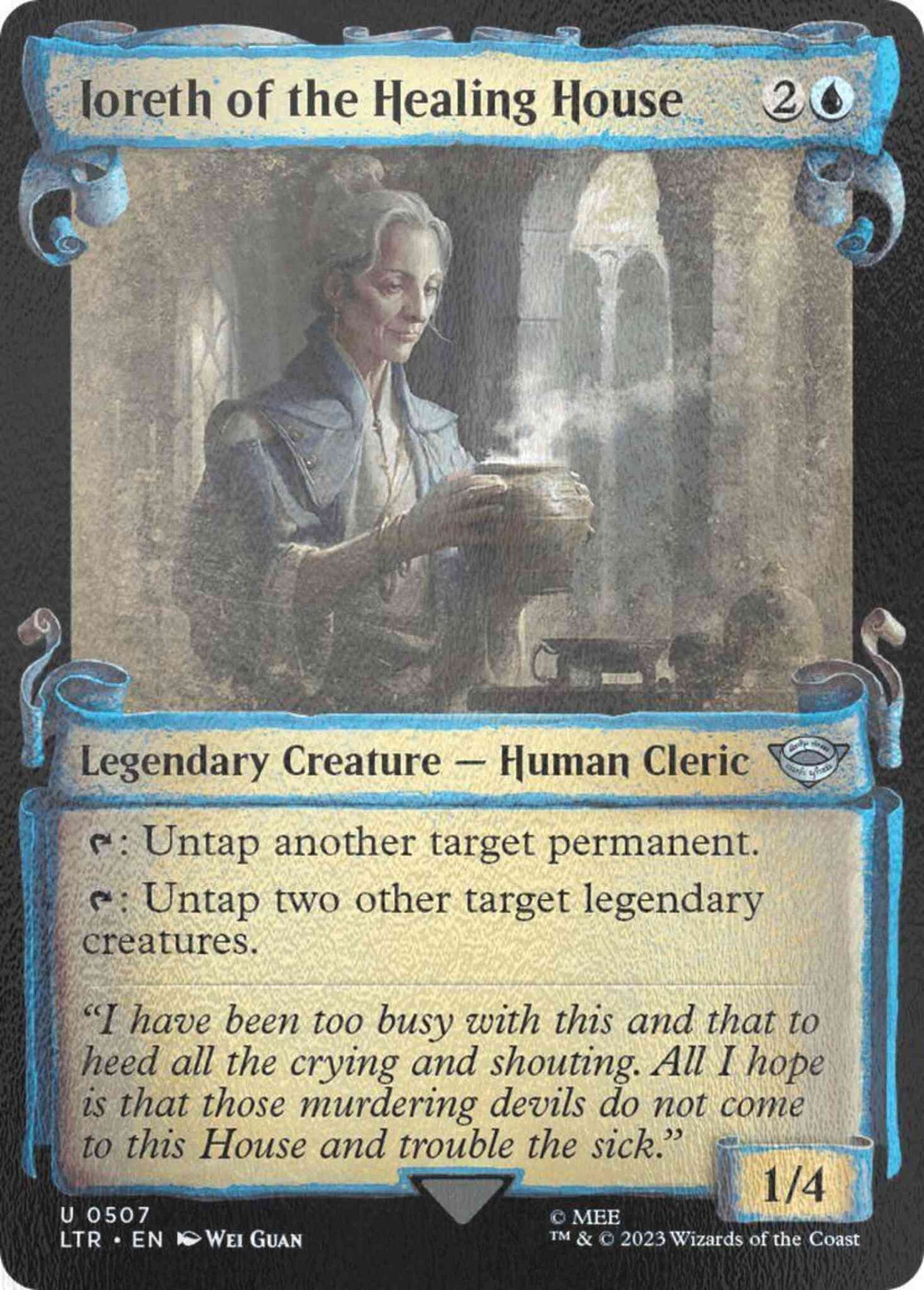 Ioreth of the Healing House [507] [Scrolls Showcase] [The Lord of the Rings: Tales of Middle-earth] [Silver Foil]