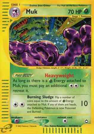Muk - H17/H32 - Rare [ecard2-167] [Holo]