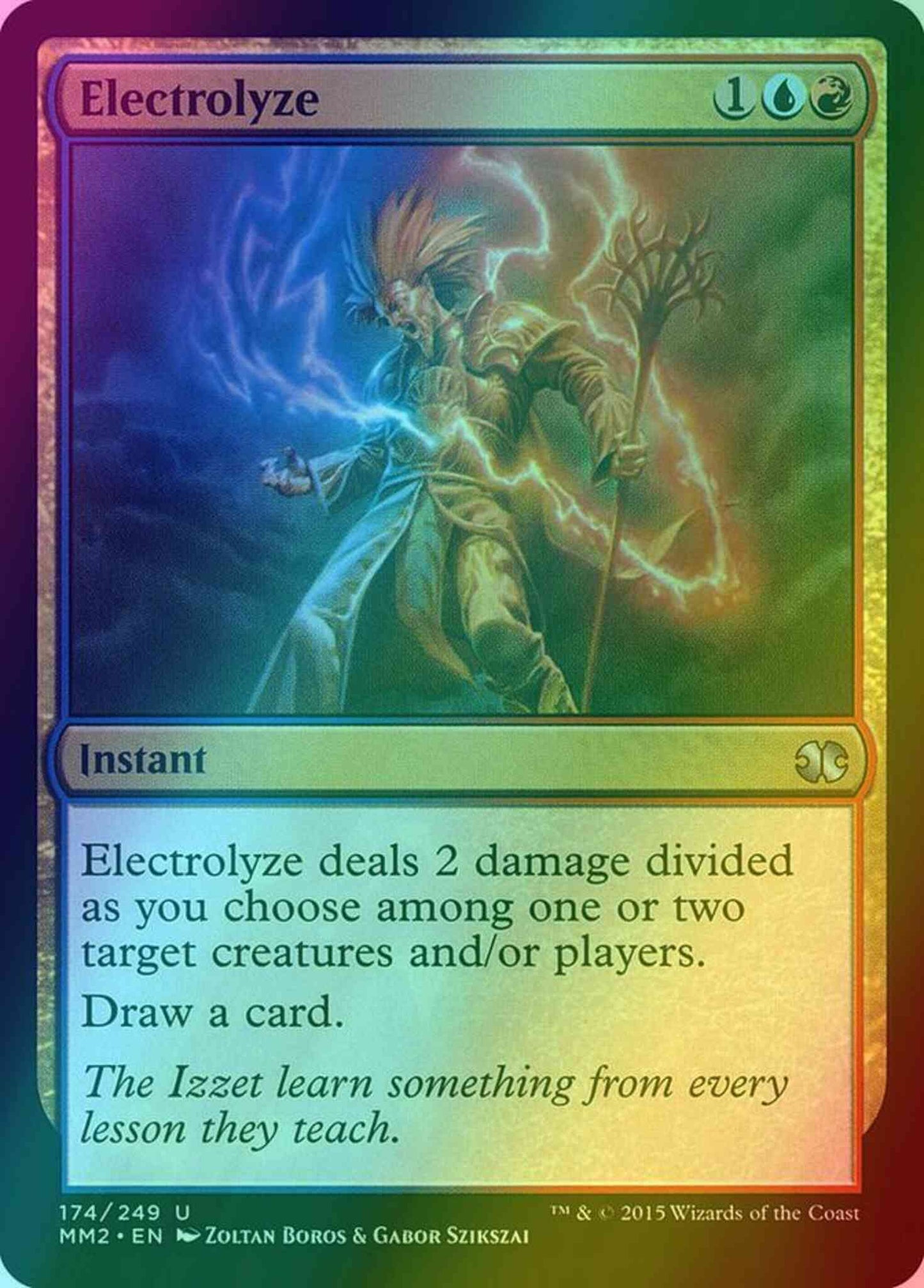 Electrolyze [174] [Modern Masters 2015] [Foil]