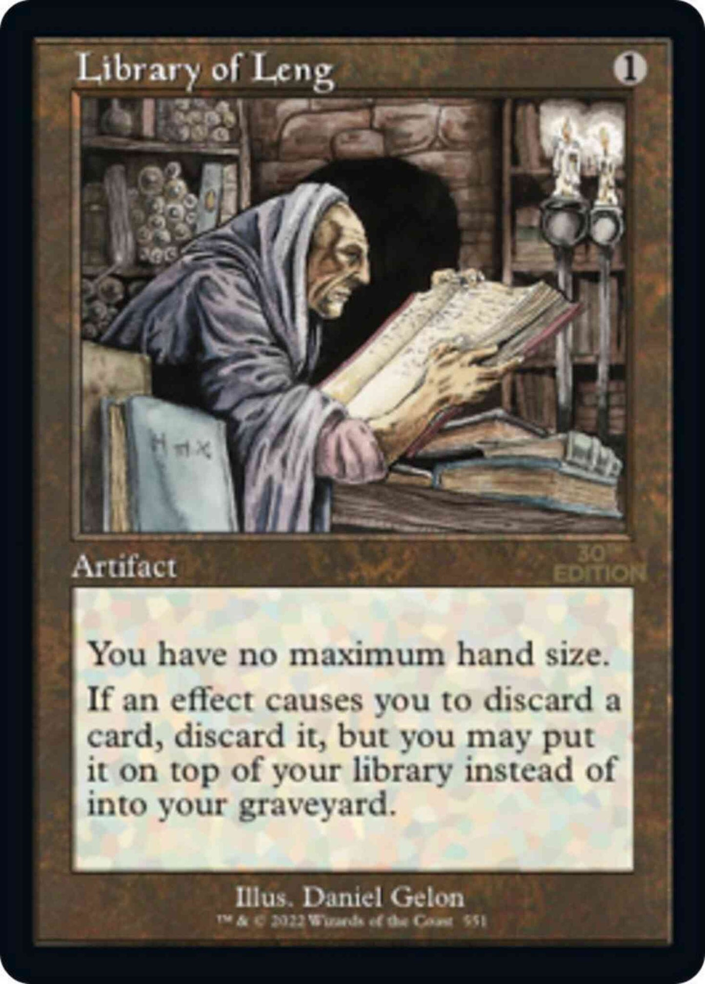 Library of Leng [551] [Retro Frame] [30th Anniversary Edition] [Non-Foil]