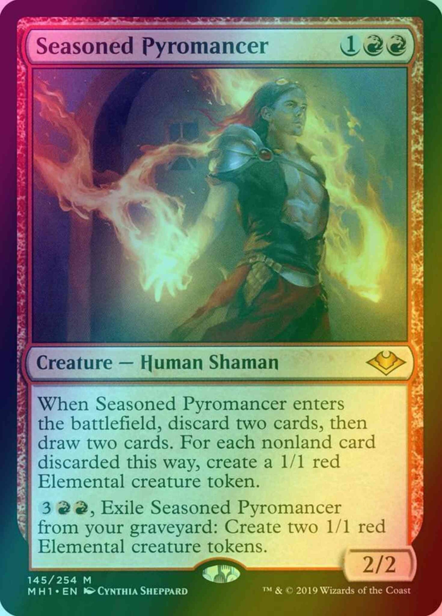 Seasoned Pyromancer [145] [Modern Horizons] [Foil]