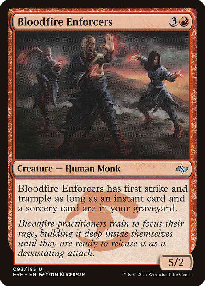 Bloodfire Enforcers [93] [Fate Reforged] [Non-Foil]