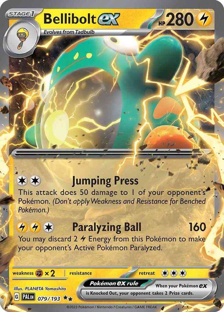 Bellibolt ex - 079/193 - Double Rare [sv02-079] [Ultra]
