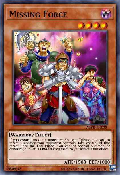 Missing Force - ABYR-EN038 - Common - Unlimited
