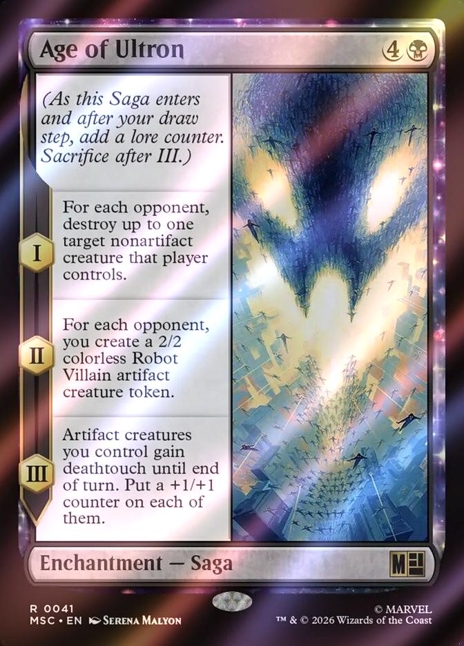 Age of Ultron [41] [Marvel Super Heroes: Commander] [Surge Foil]