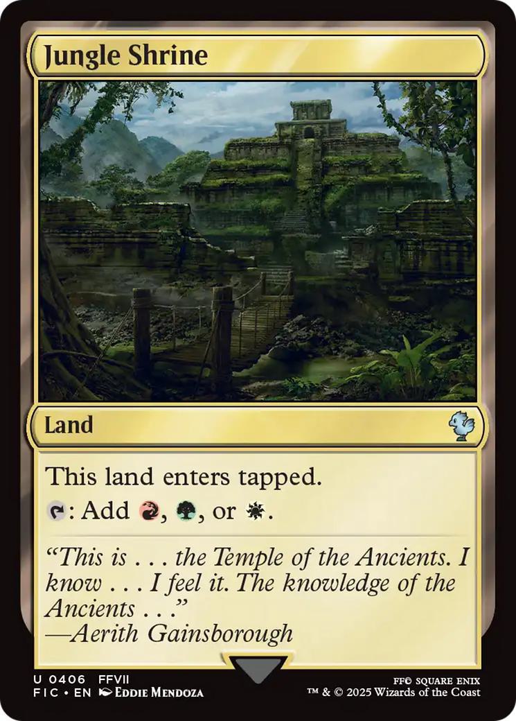 Jungle Shrine [406] [FINAL FANTASY: Commander] [Non-Foil]