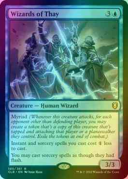 Wizards of Thay [105] [Commander Legends: Battle for Baldur's Gate] [Foil]