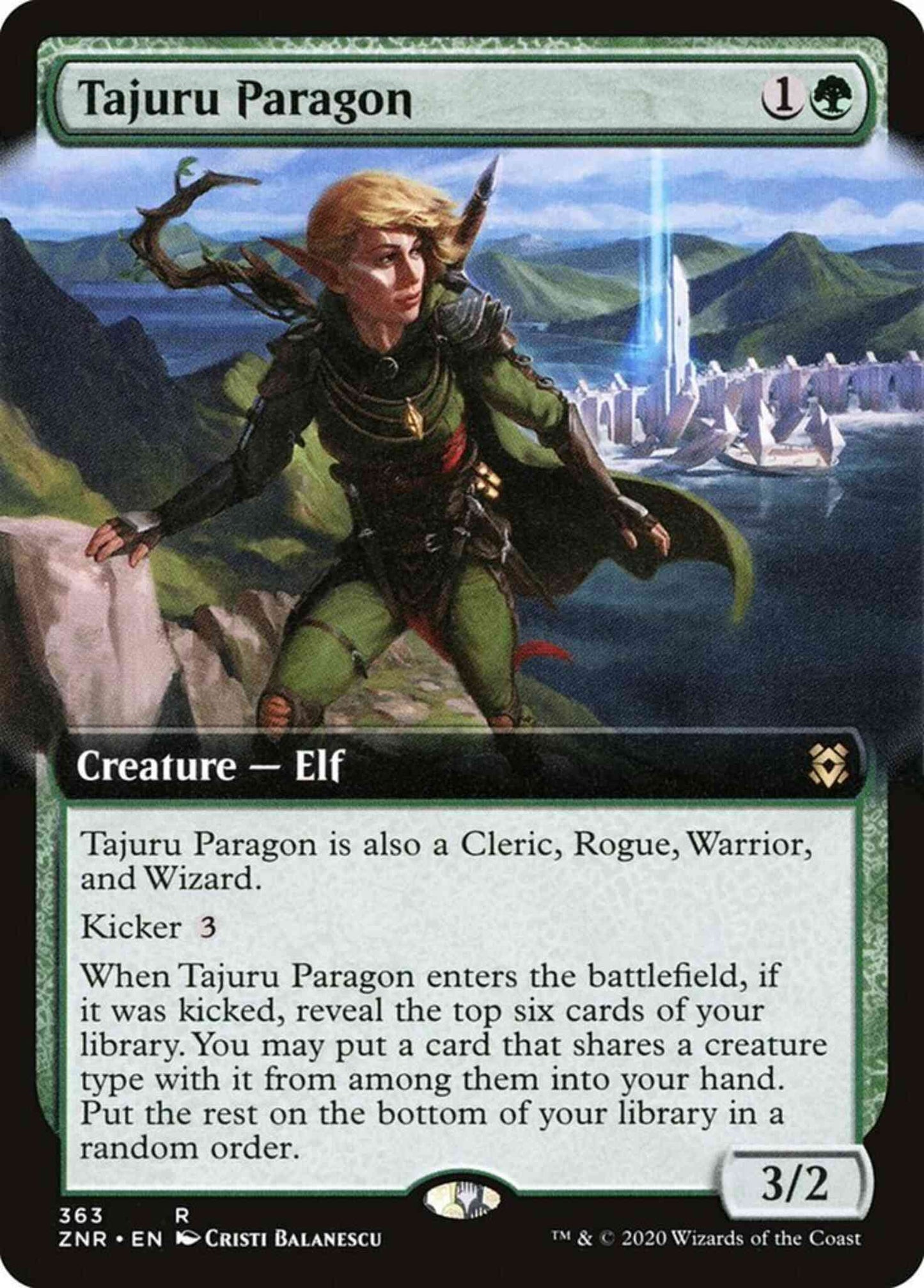 Tajuru Paragon [363] [Extended Art] [Zendikar Rising] [Non-Foil]