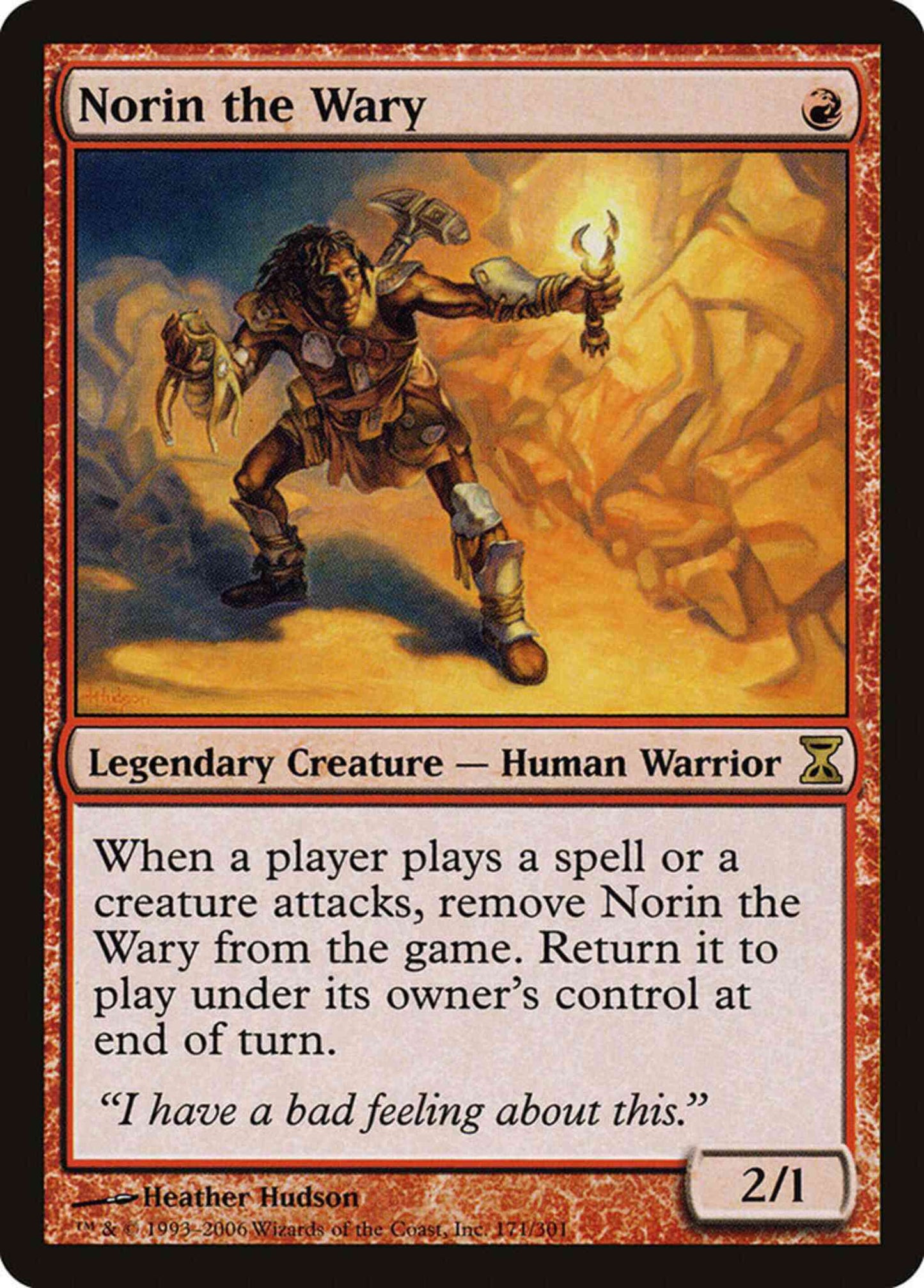 Norin the Wary [171] [Time Spiral] [Non-Foil]