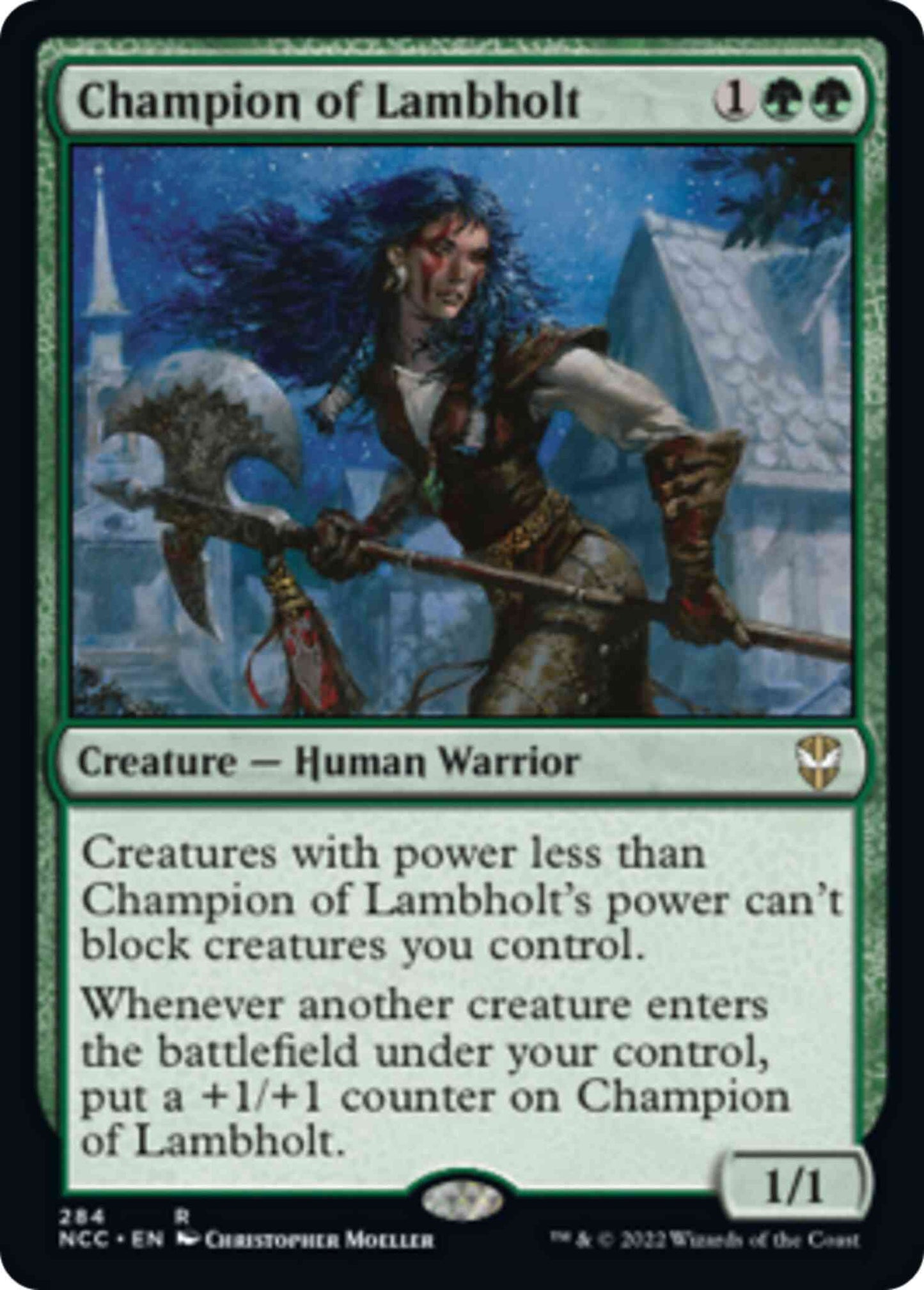 Champion of Lambholt [284] [Streets of New Capenna: Commander] [Non-Foil]