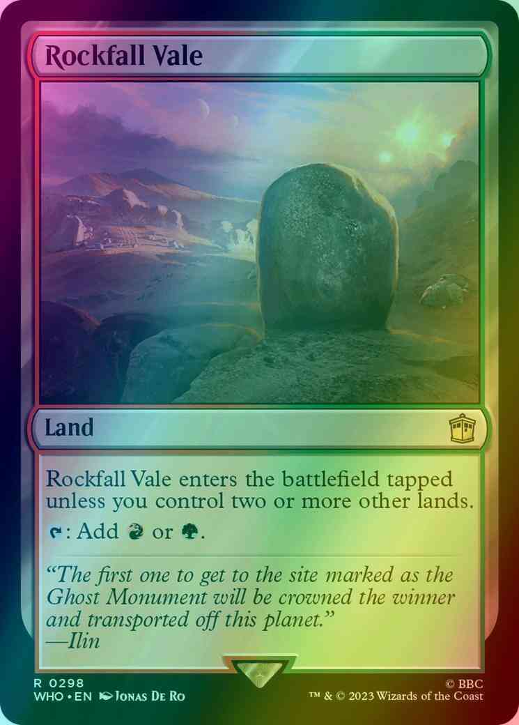 Rockfall Vale [298] [Universes Beyond: Doctor Who] [Foil]