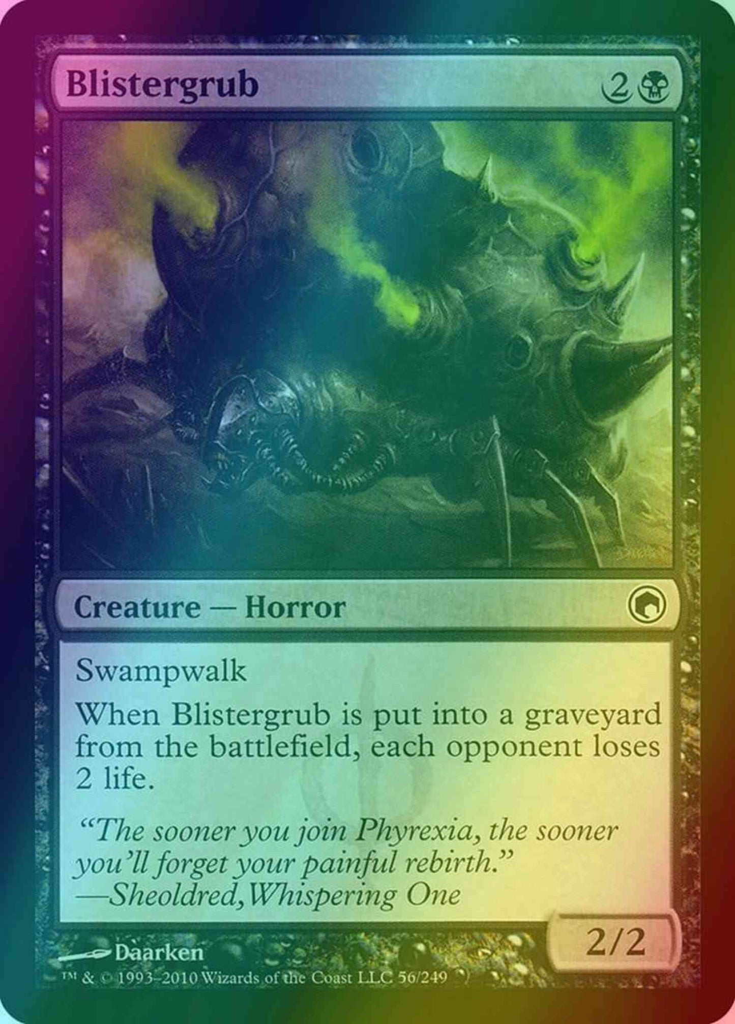 Blistergrub [56] [Scars Of Mirrodin] [Foil]