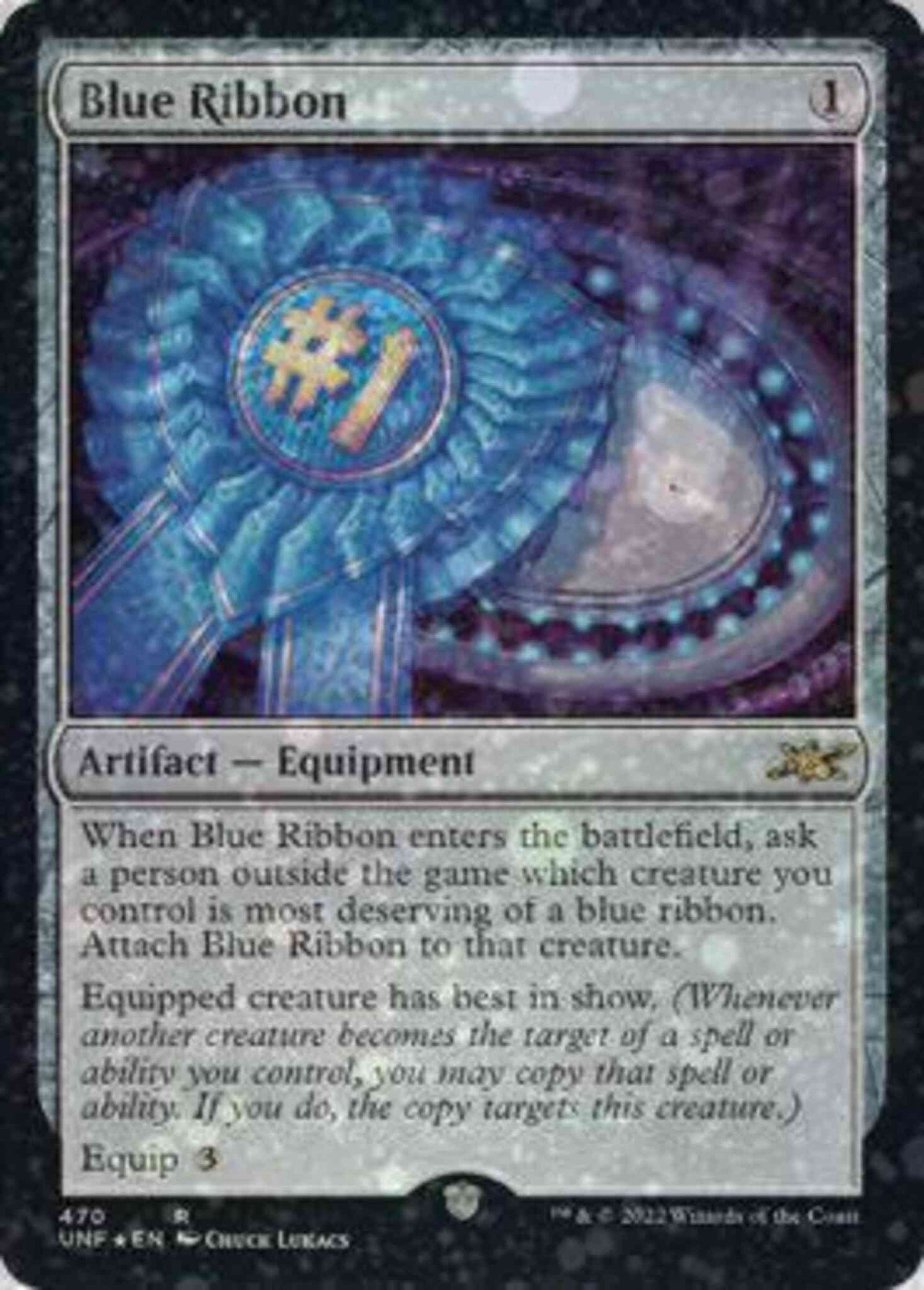 Blue Ribbon [470] [Unfinity] [Galaxy Foil]
