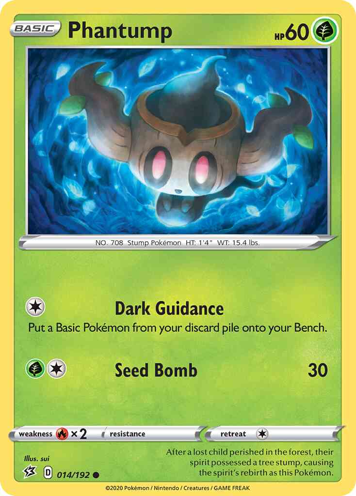 Phantump - 014/192 - Common [swsh2-014] [Non-Holo]