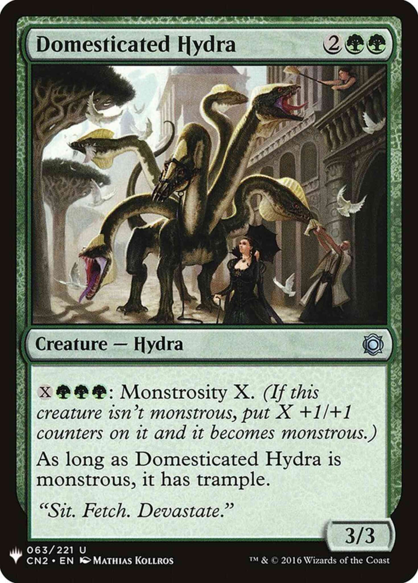 Domesticated Hydra [CN2-63] [The List] [Non-Foil]