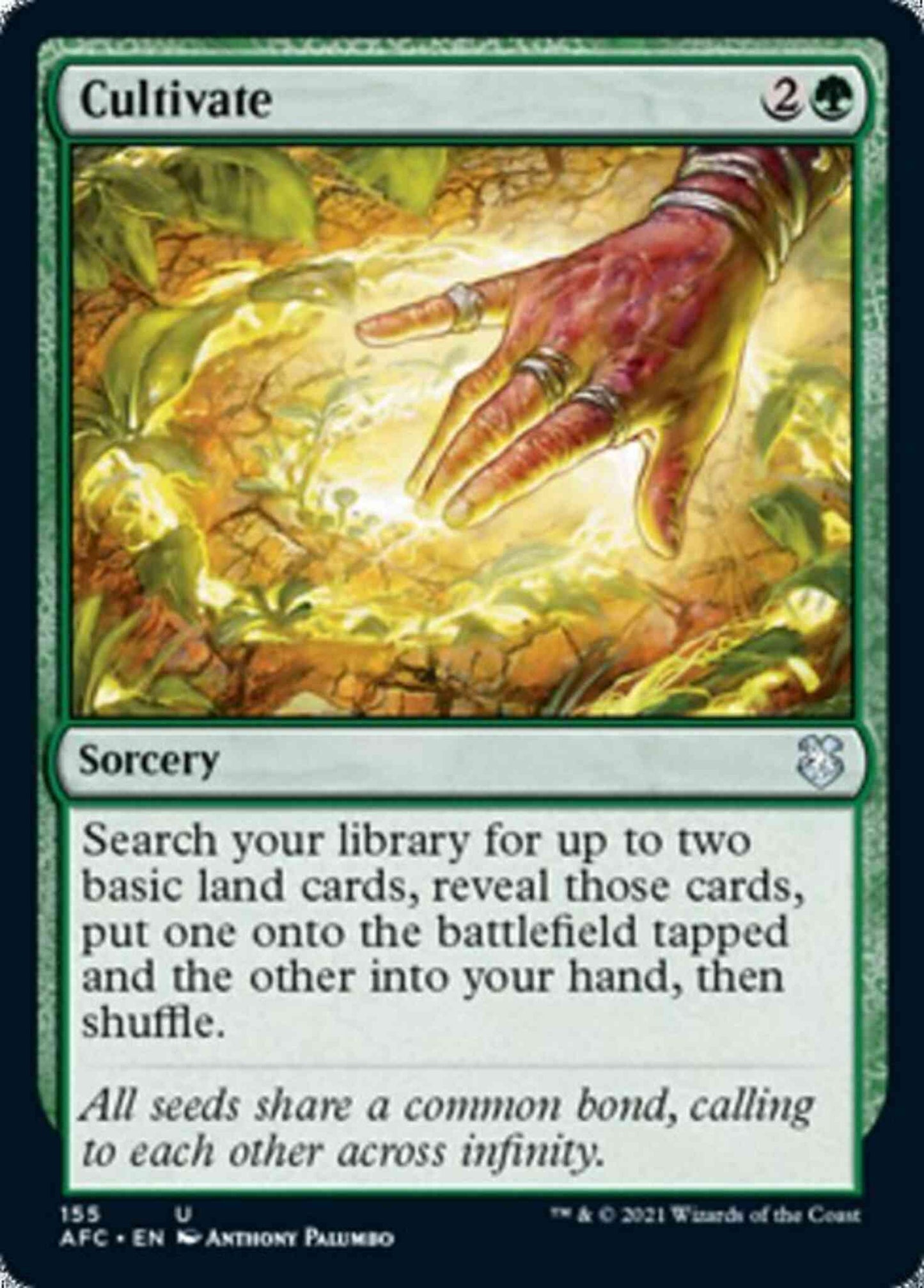 Cultivate [155] [Adventures in the Forgotten Realms Commander] [Non-Foil]