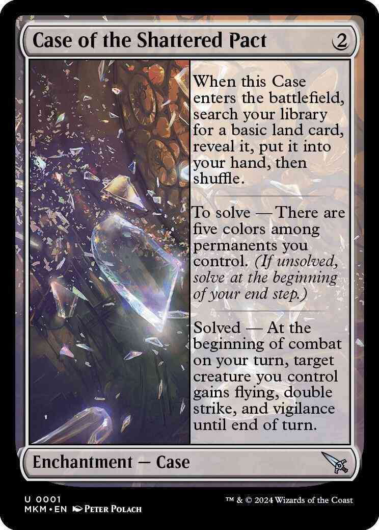Case of the Shattered Pact [1] [Murders at Karlov Manor] [Non-Foil]