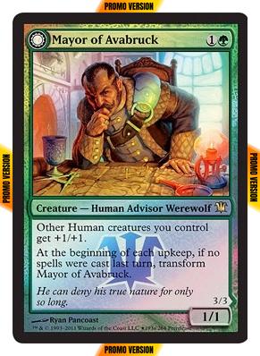 Mayor of Avabruck // Howlpack Alpha [193] [Innistrad Promos] [Foil]